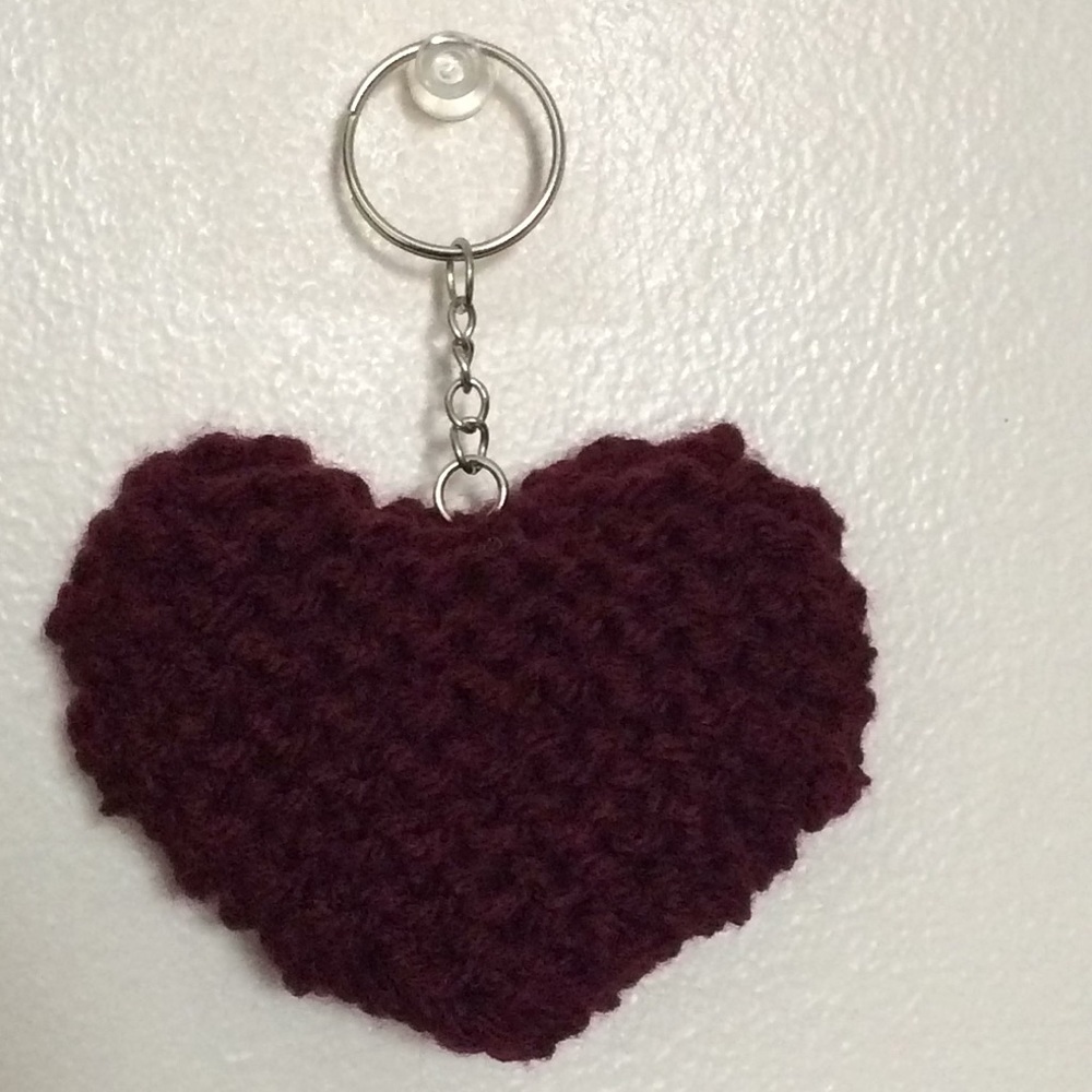 ❤️ Basic Heart Shaped Keychain ❤️ - Picture 2 of 3